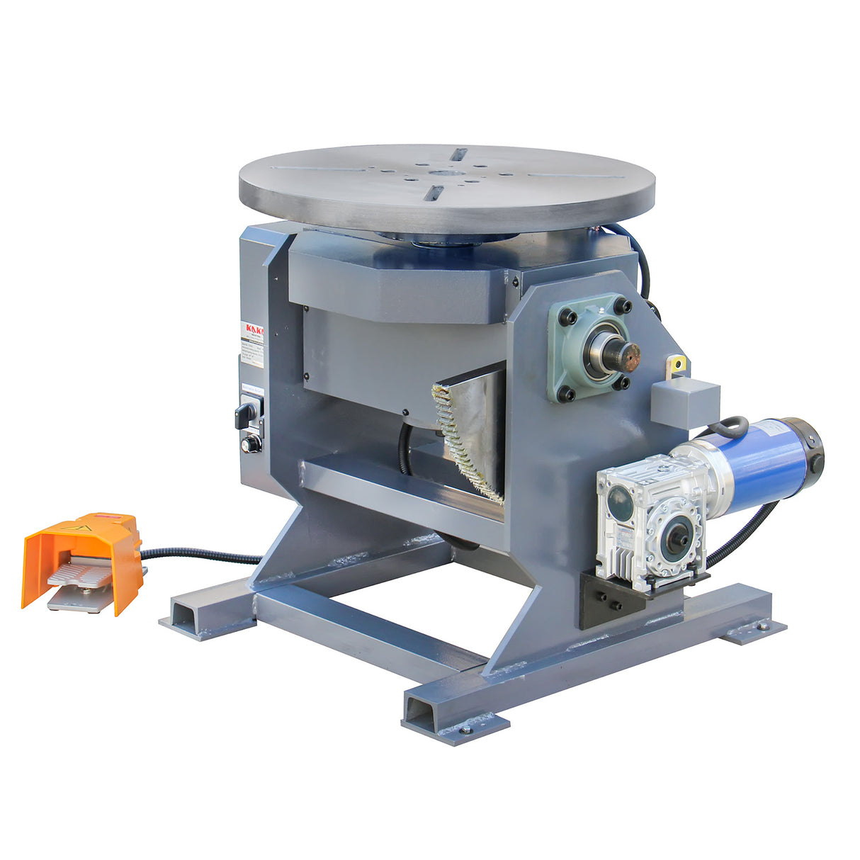 Kaka Industrial WP-500 Welding Positioner, 1102lb Tilt angle -45°-90º, Rotation motor 400W ,Rotation speed 0-5 RPM Stepless Speed Control Welder Positioning Machine 110V-60HZ-1PH