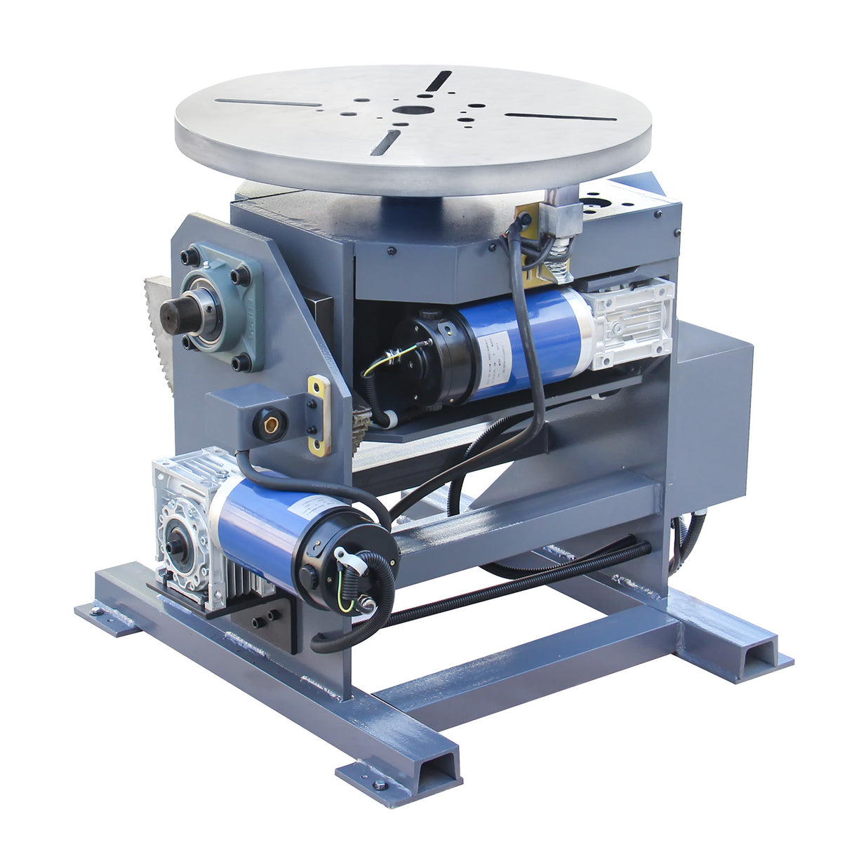 Kaka Industrial WP-500 Welding Positioner, 1102lb Tilt angle -45°-90º, Rotation motor 400W ,Rotation speed 0-5 RPM Stepless Speed Control Welder Positioning Machine 110V-60HZ-1PH