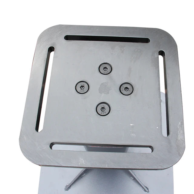 WP300SM Manual Welding Positioner, Pedestal Rotary Table for Welding, Adjustable Table Height, Table Horizontal & Vertical Position