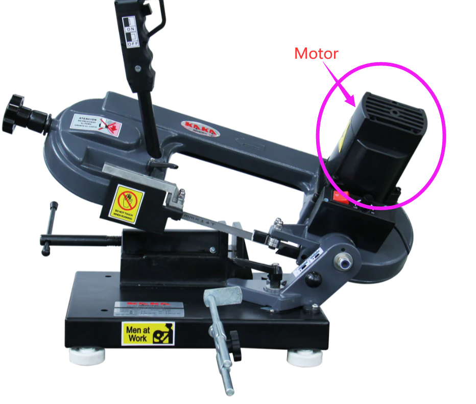 Spare parts Motor (110V) for Kaka Industrial BS-85 Bandsaw machine