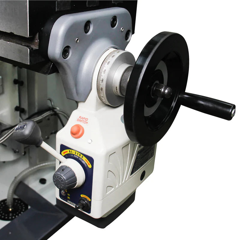 (Pre-Order)Kaka Industrial Gear Head Auto Feed ZX5325C Drilling and Milling Machine (230V/460 V-60HZ-3PH , Prewired 230V