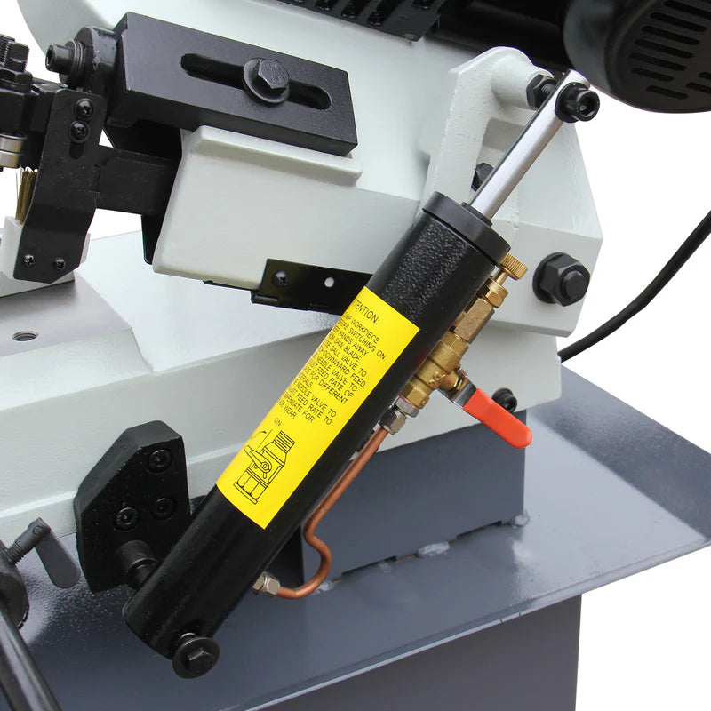 BS-712N Scie à ruban pour métal 7 x 12 pouces . 115V et 230V/60HZ/1PH, précâblé 115V.