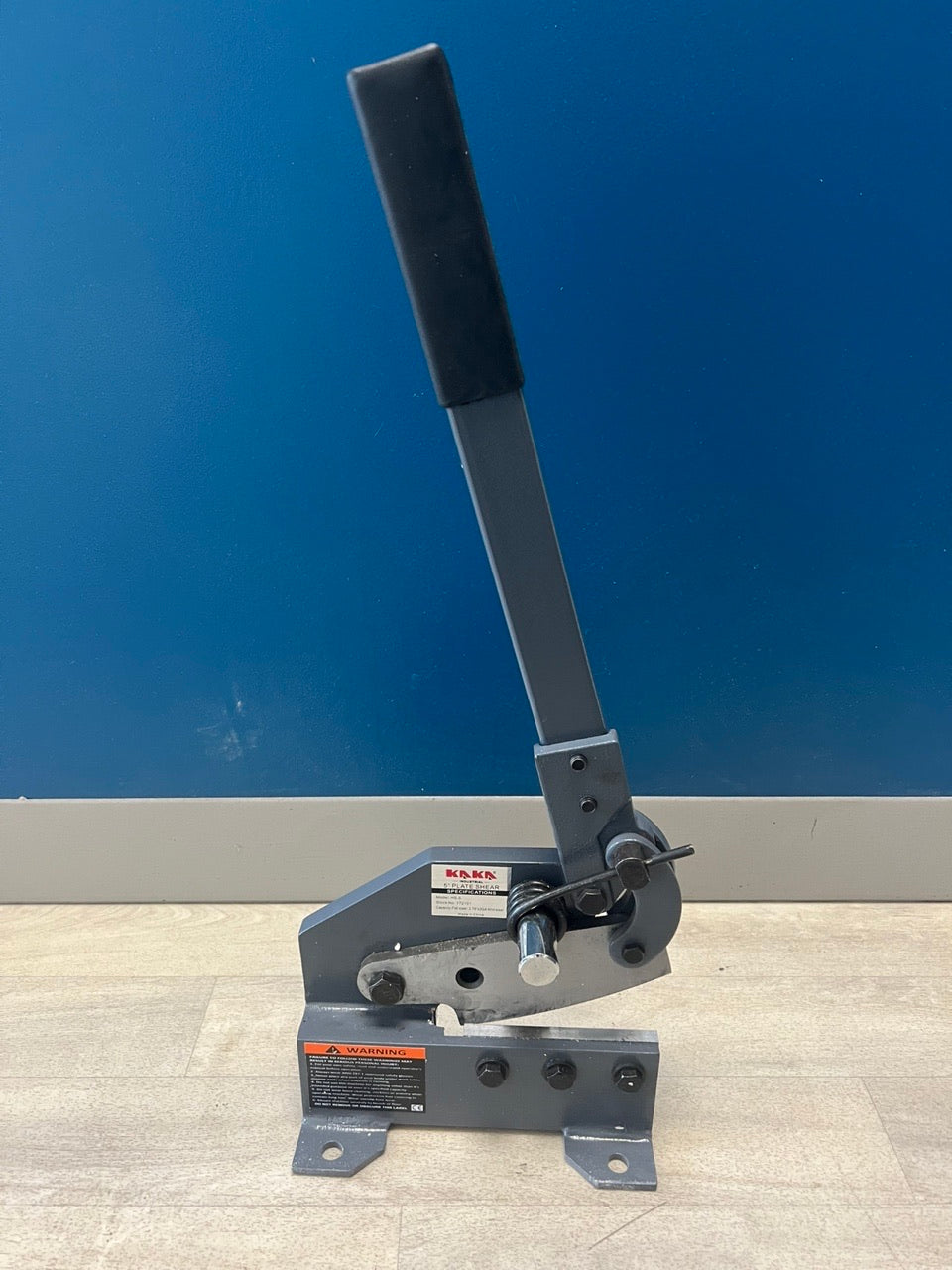 (DEMO/OPEN BOX) 5-Inch Sheet Metal Plate Shear HS-5