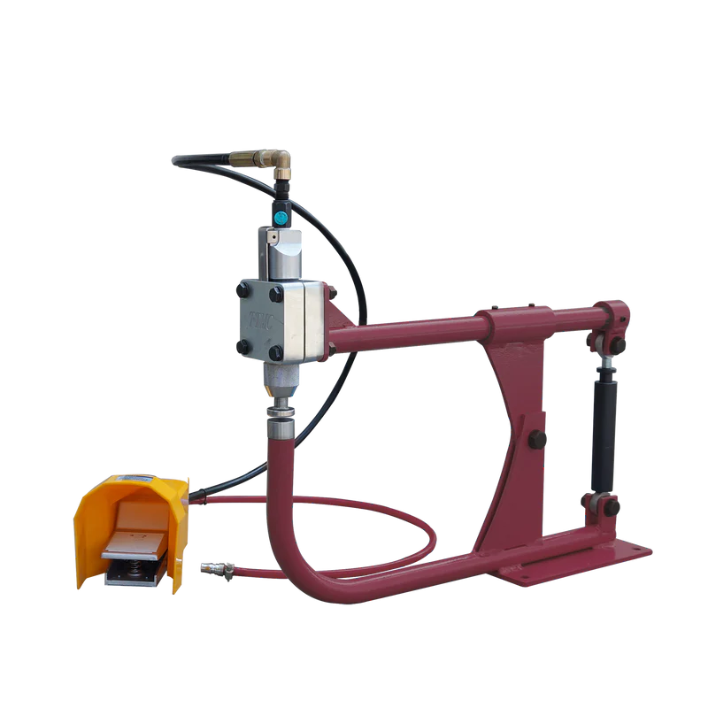 Kaka Industrial PPH24 Planishing Hammer ,24"Throat depth Air Operated Benchtop Hammer with 9 Anvils