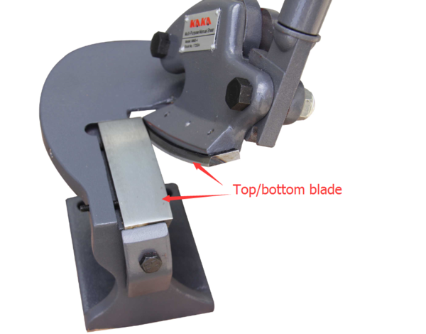 Upper & Lower blade for Multiple Purpose Throatless Shear