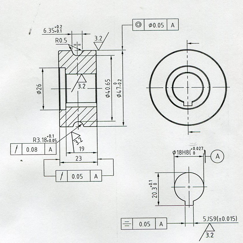 Matrices optionnelles pour PR-5
