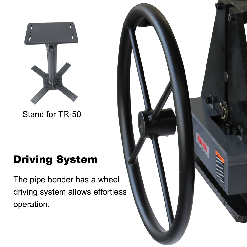 CINTREUR À ROULEAU À TUBE À MAIN TR-50