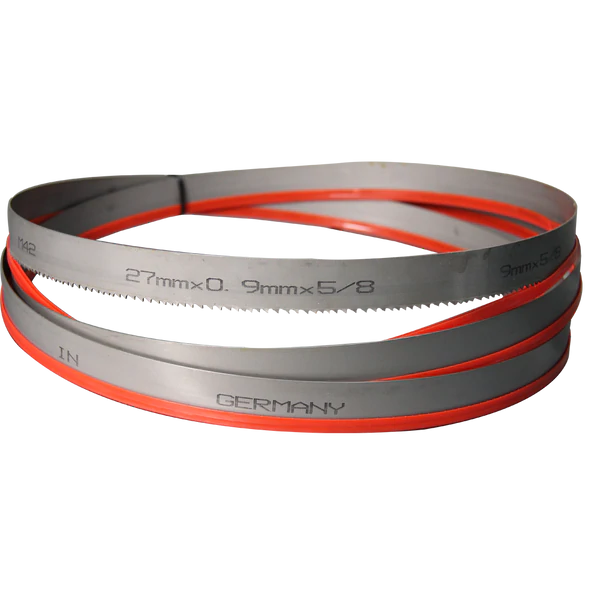 Lame de scie à ruban bi-métal Kaka Industrial 27x0,9x2825 mm pour scie 188122 BS-126G