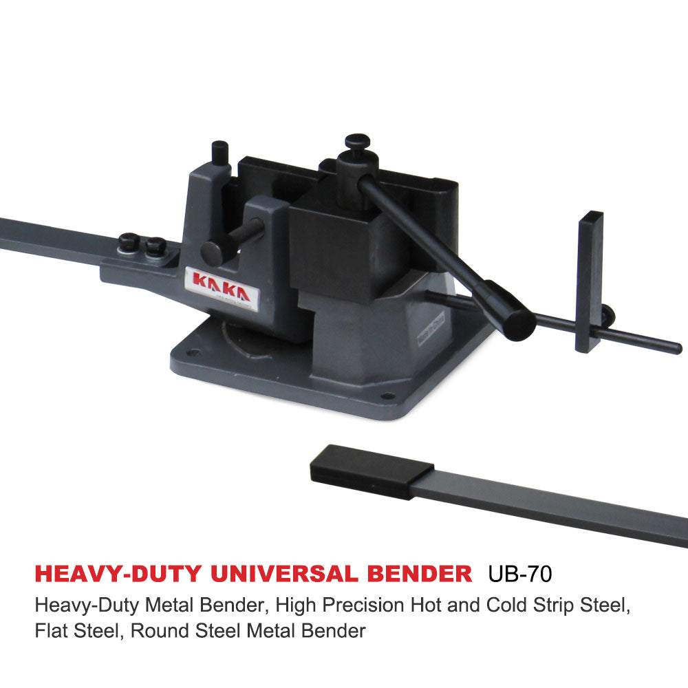 UB-70 Universal Bender, 2-3/4-In Cast-Iron Hot & Cold Metal Bar Bender