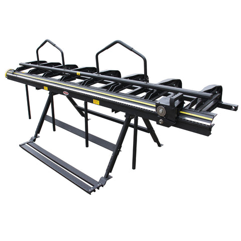 KAKA INDUSTRIAL ALB-126, 10’6” x 24 Ga Siding Brakes - Roofing Sheet Metal Bender with roller knife