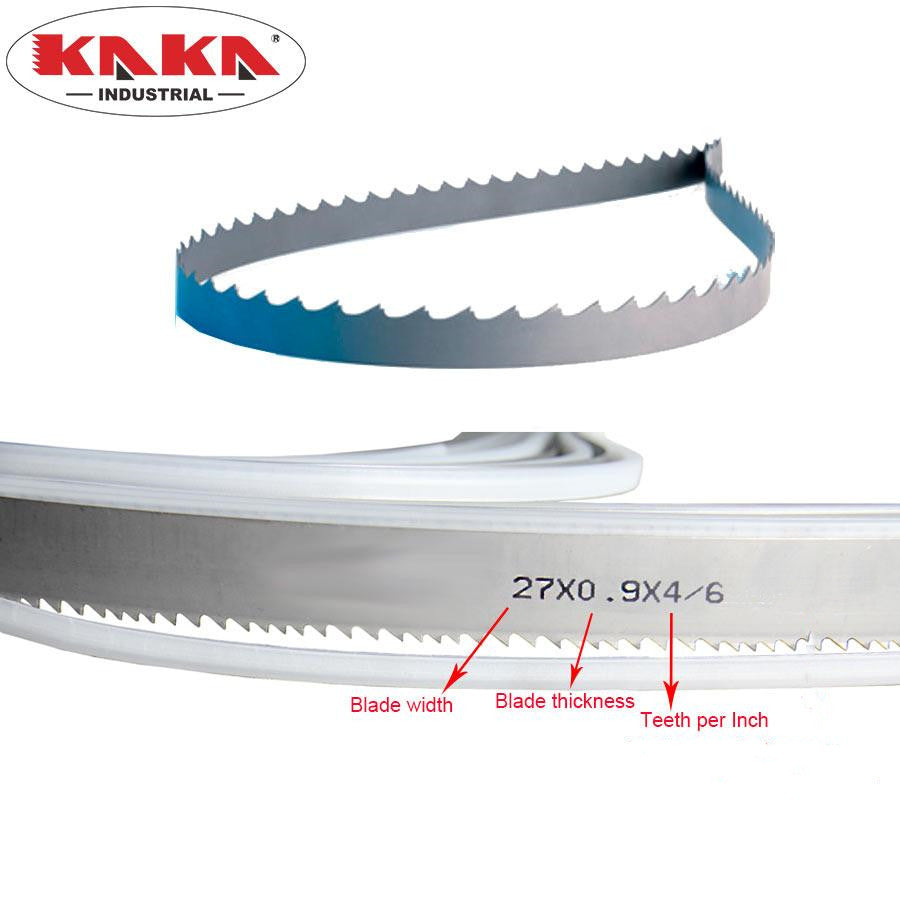126-1/2" X 1" X 0.035" (27x0.9x3215 mm) Bi-metal bandsaw blade, Used in the model BS-1018R