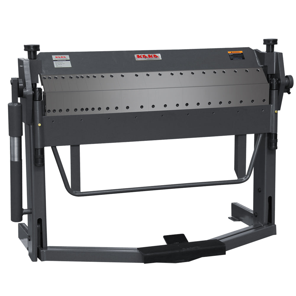 KAKA Industrial PBB-5014A 50-Inch Pan and Box Brake With Foot Clamp, Sheet Metal Folding Machine