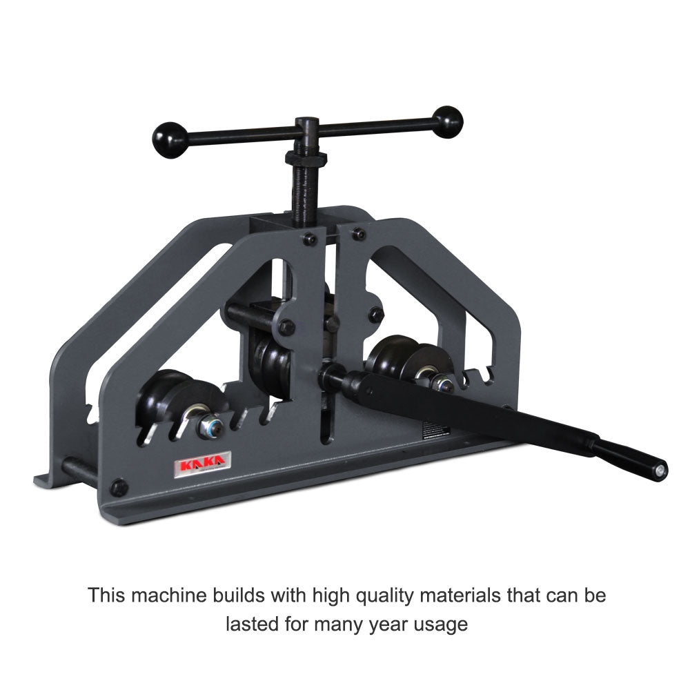 Kaka Industrial TR-60L Cintreuse à rouleaux manuelle pour tubes SANS rouleaux