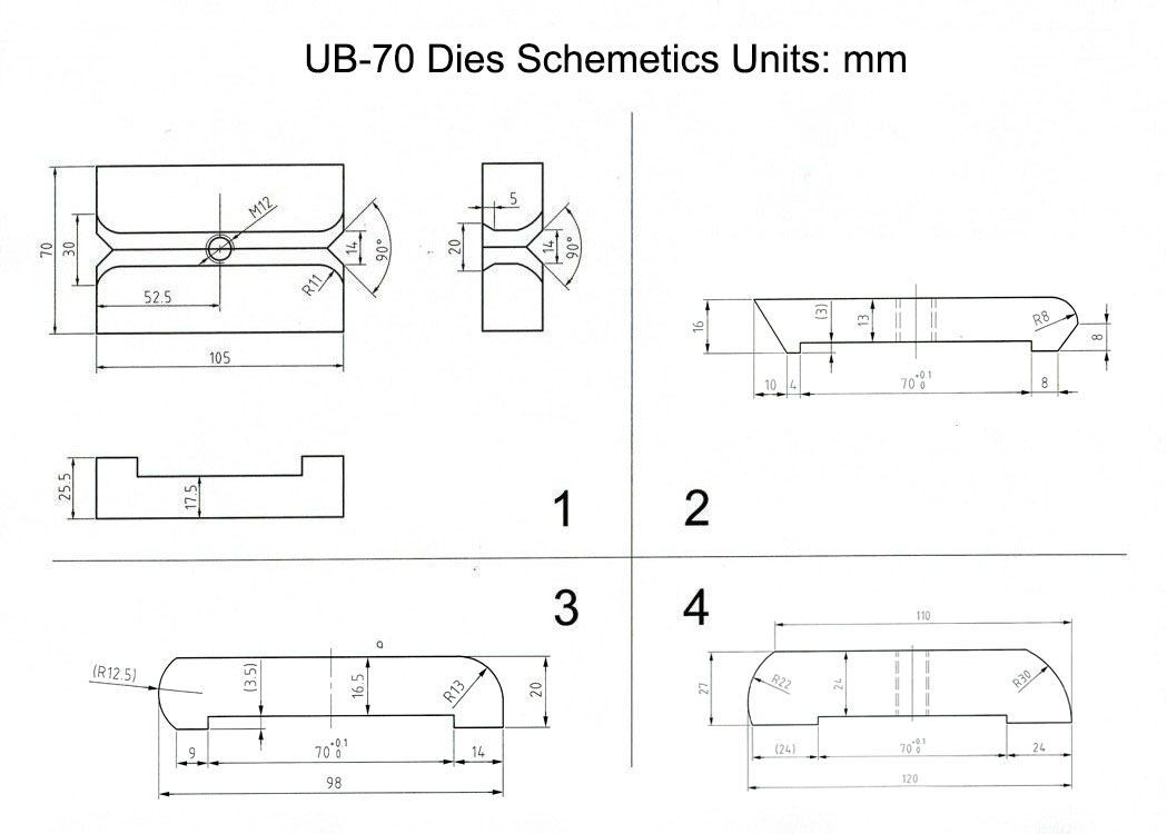 UB-70 Universal Bender, 2-3/4-In Cast-Iron Hot & Cold Metal Bar Bender