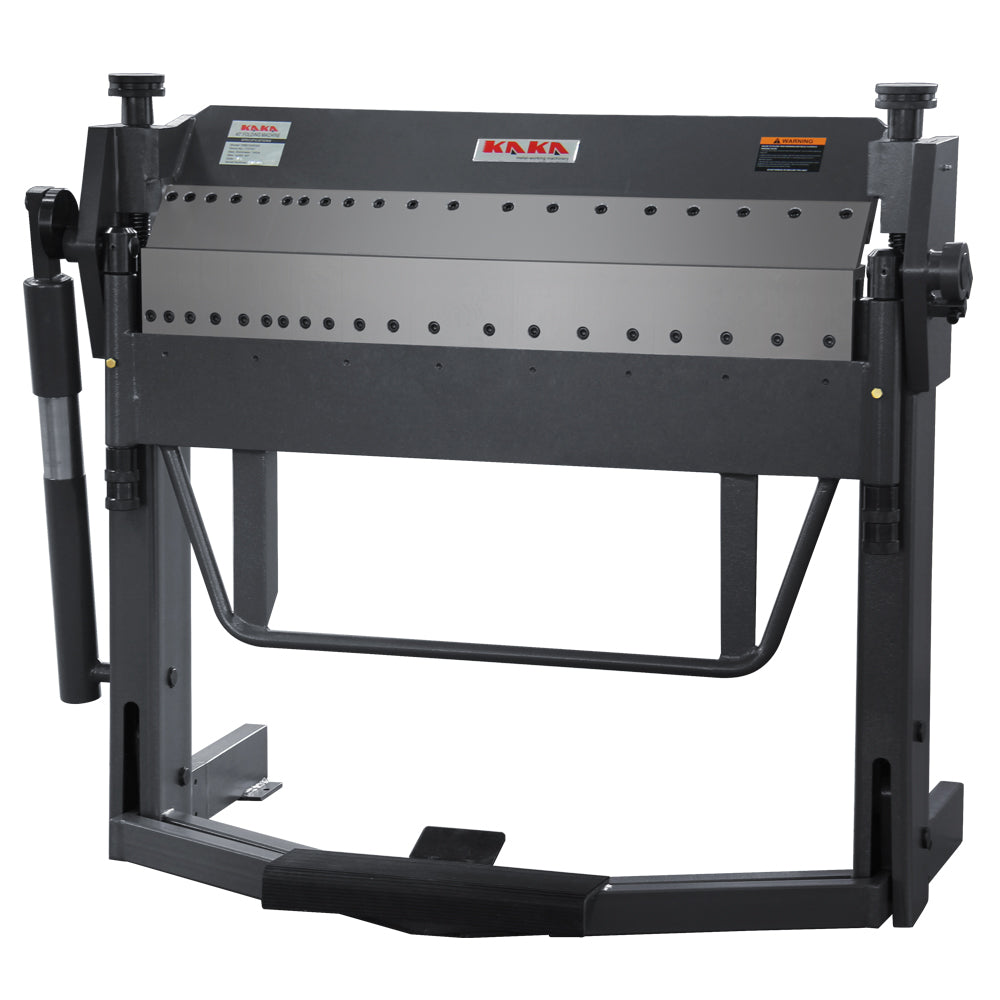 KAKA Industrial PBB-4014A 40-Inch Pan and Box Brake With Foot Clamp, Sheet Metal Folding Machine