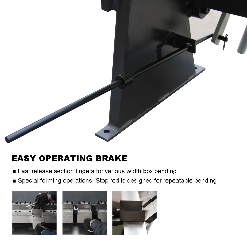 BP-1650 50" 16 Gauge Pan and Box Brake