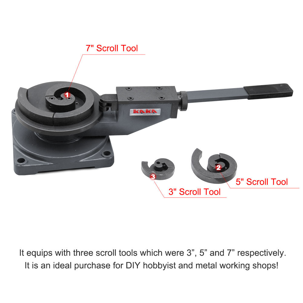 SBG-30 Heavy Duty , Decorative Universal Metal Scroll Bender