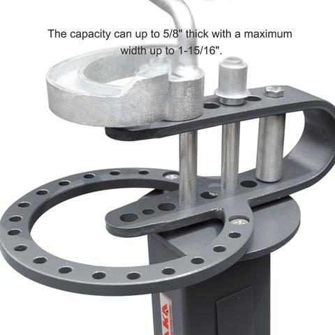 UBM-30 Floor-Type Compact Metal Bender, Solid Construction, Portable Metal Bender with 14 dies