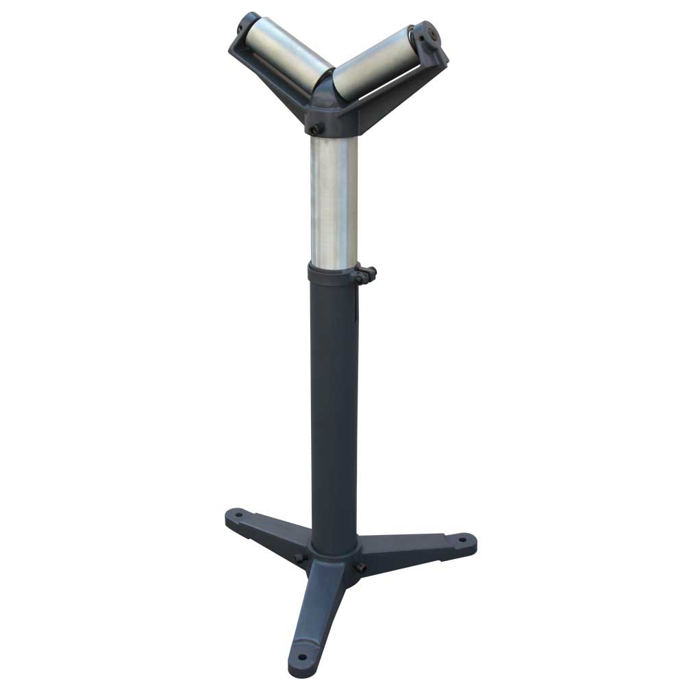 Stands and Supports RV-1100,Pipe Stand V head Roller Super Duty Adjustable 24-Inch to 43-Inch Tall