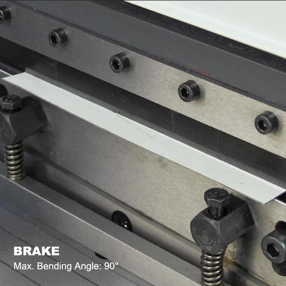 CISAILLE DE FREIN ET ROULEAU DE GLISSEMENT 12 POUCES 3 EN 1