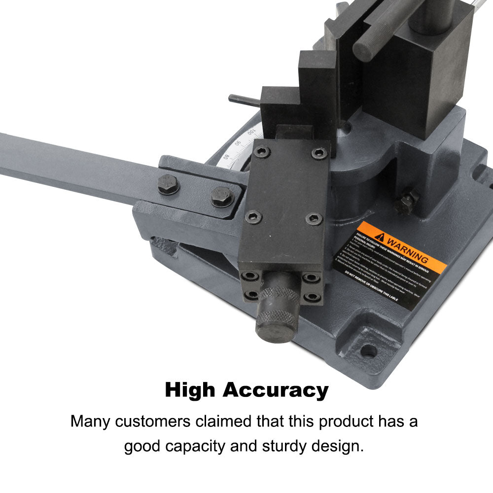Ub-100A Cast-Iron Universal Bender, Cold Sheet Metal Flat Bar Bender