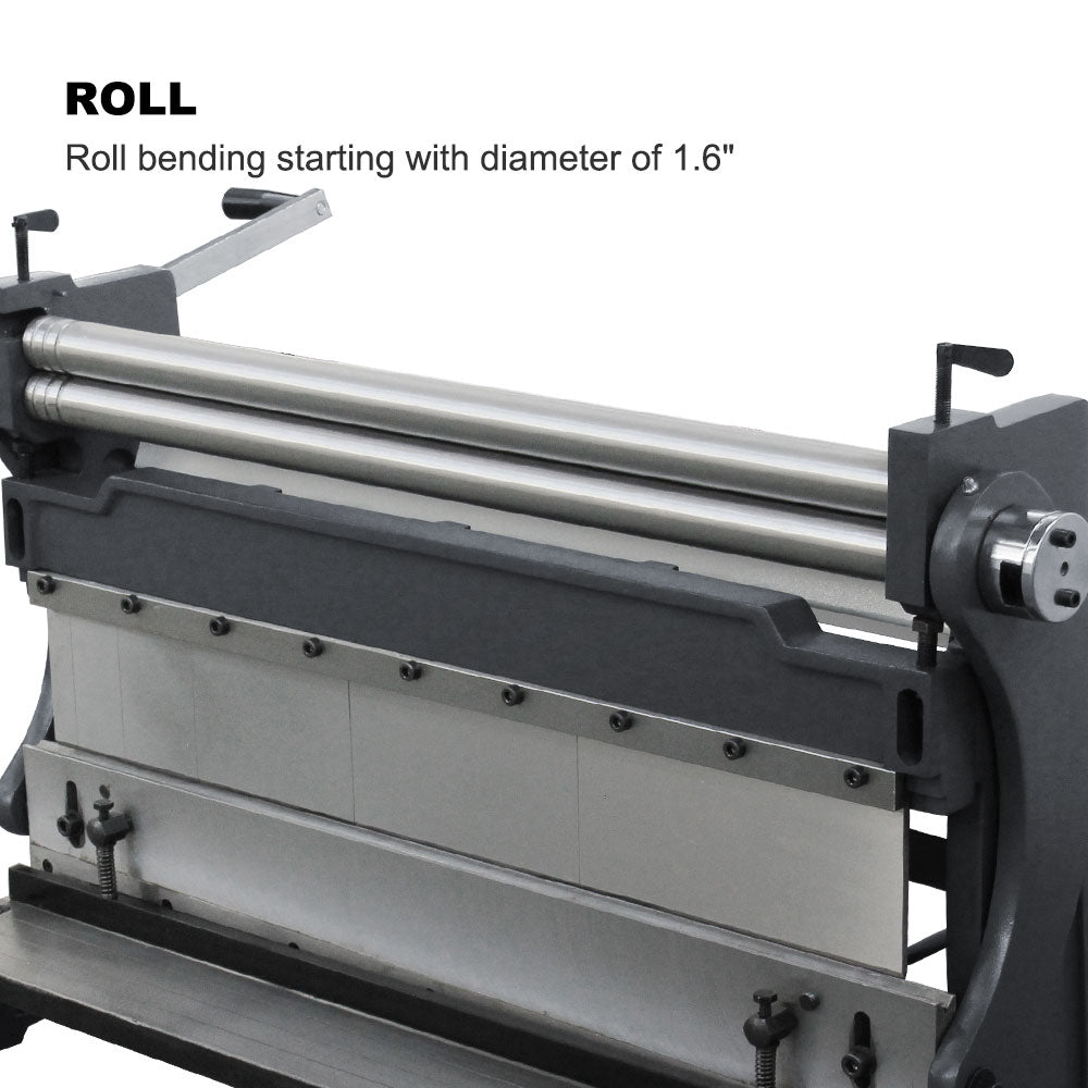 ROULEAU DE CISAILLEMENT ET DE GLISSEMENT 30 POUCES 3 EN 1