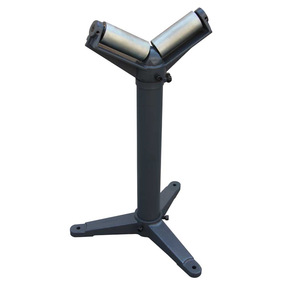 Stands and Supports RV-1100,Pipe Stand V head Roller Super Duty Adjustable 24-Inch to 43-Inch Tall