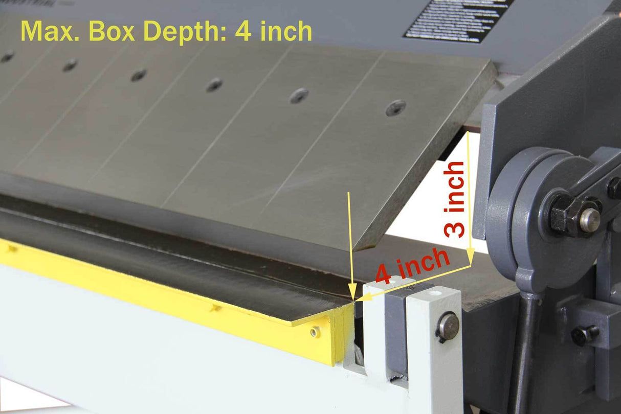 BP-1650 50" 16 Gauge Pan and Box Brake