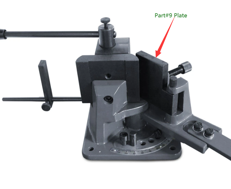 Part #9 Plate for  UB-100