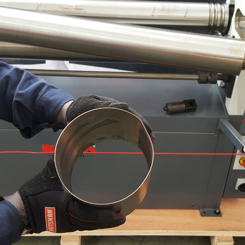 Kaka industrial ESR-5113 51″ x 13 Gauge Electric Slip Roll Machine, Plate Rolling Machine.230V-60HZ-1PH