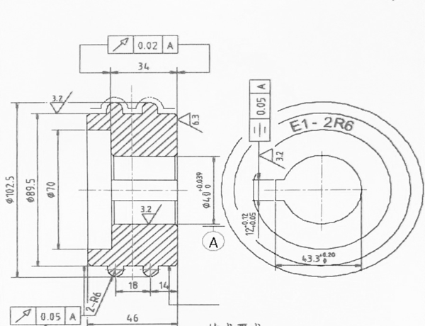Matrices en option pour rouleau à billes 173803 ETB-25
