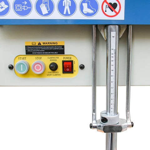 EB-4816M 48" Magnetic Sheet Metal Box and Pan Brake, 220V-60HZ-1PH