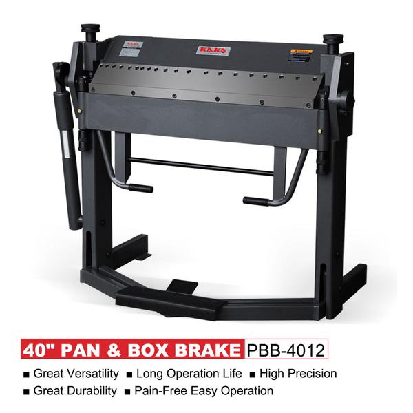 PBB-4012 40" 12 Gauge Pan and Box Brake With Foot Clamp