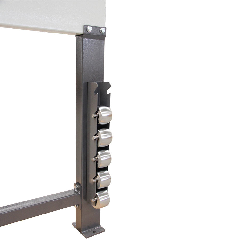 F1.2x710 28-Inch 18 Gauge English Wheel with 6 Pieces Forming Wheels