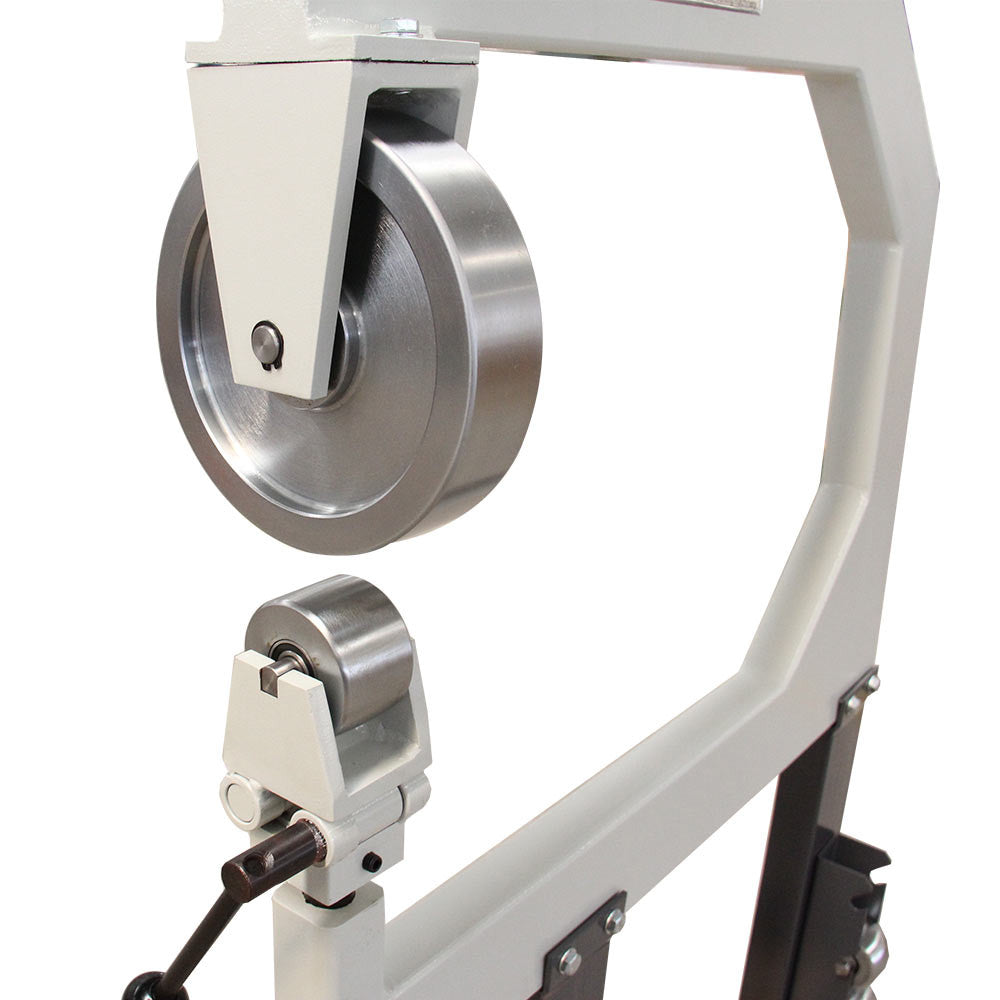 F1.2x710 28-Inch 18 Gauge English Wheel with 6 Pieces Forming Wheels