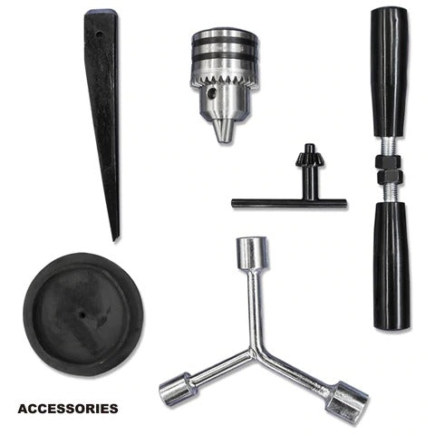 KAKA Industrial GD-25B Forage d'établi vertical à tête d'engrenage robuste.220V-60HZ-3PH.