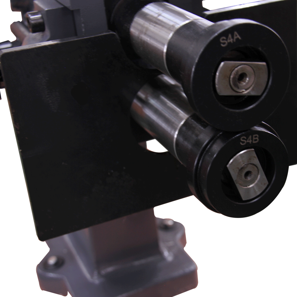 Cintreuse de perles robuste de calibre 18 de 8 pouces, machine de formage rotative de tôle TB-12