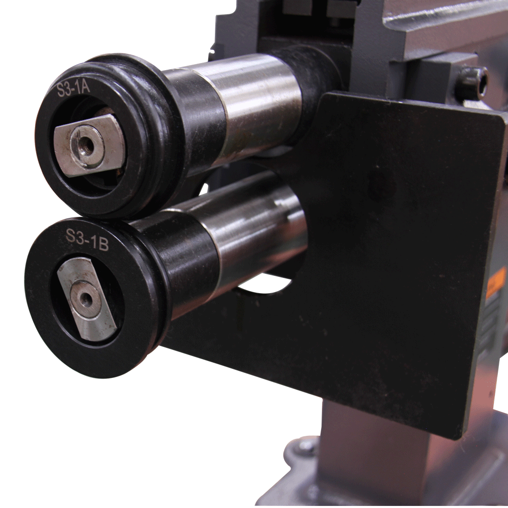 Cintreuse de perles robuste de calibre 18 de 8 pouces, machine de formage rotative de tôle TB-12