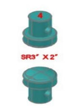 Optional dies for PH-20D Power Hammer