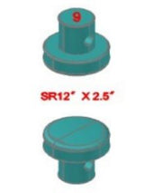 Optional dies for PH-20D Power Hammer