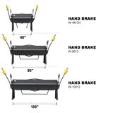 KAKA Industrial W-8012A Heavy-Duty Pan and Box Brake, 12-Gauge Mild Steel, High Versatility and Durability Sheet Metal Box Pan Brake