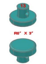 Optional dies for PH-20D Power Hammer