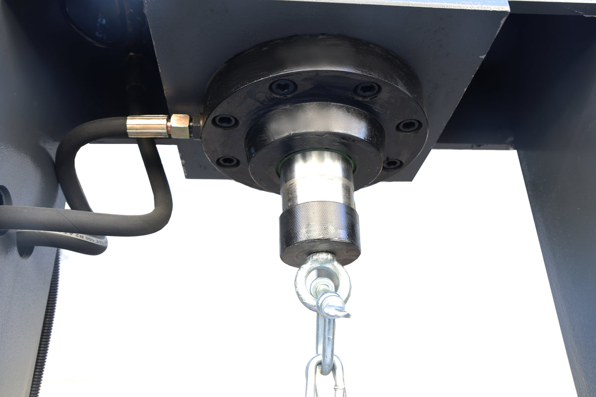 HP-50F Electric Hydraulic Press with Foot Pedal control, 50 ton H-Frame Shop Press with Gear pump( 220V-60HZ-1PH)