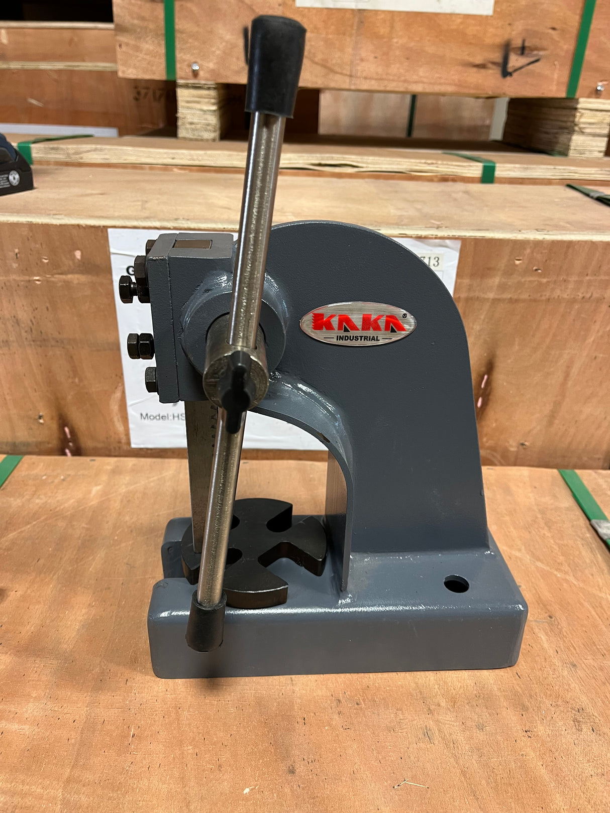 (DEMO/OPEN BOX ) 1/2 Ton Arbor Press, ,3" Height Heavy Duty Arbor Press