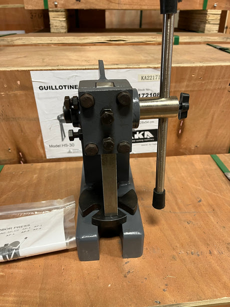 (DEMO/OPEN BOX ) 1/2 Ton Arbor Press, ,3" Height Heavy Duty Arbor Press