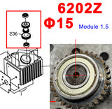 Spare part #236 Gear shaft for BS-912GR Bandsaw
