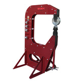 KaKa Industrial F2.0x760 English Wheel, 14 gauge Mild Steel Plate, 30" Throat Depth