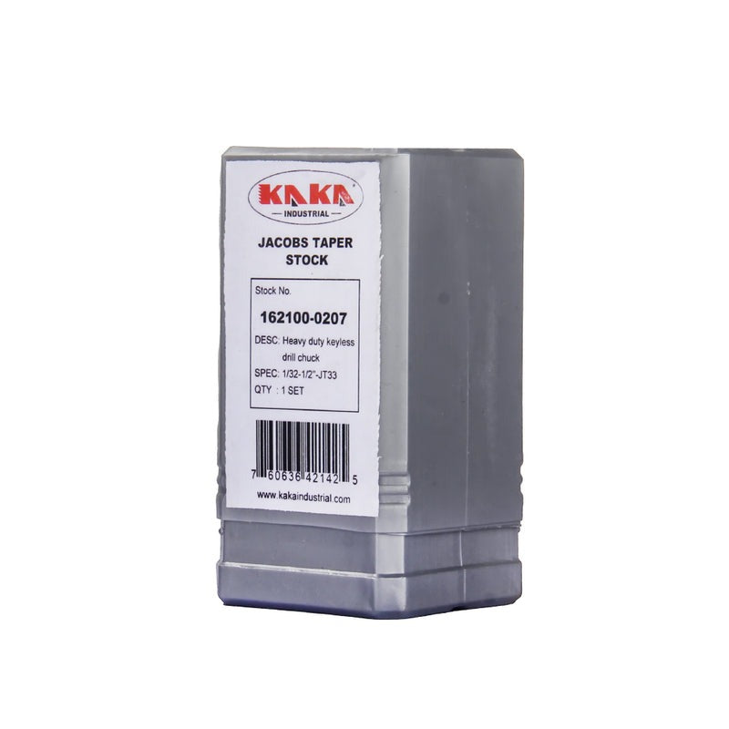 Kaka Indsutrial Heavy Duty Keyless Drill Chuck, Jacobs Taper Stock