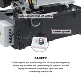KAKA Industrial BS-1018B Scie à ruban pour métal 10 ". 220V-60HZ-1PH.