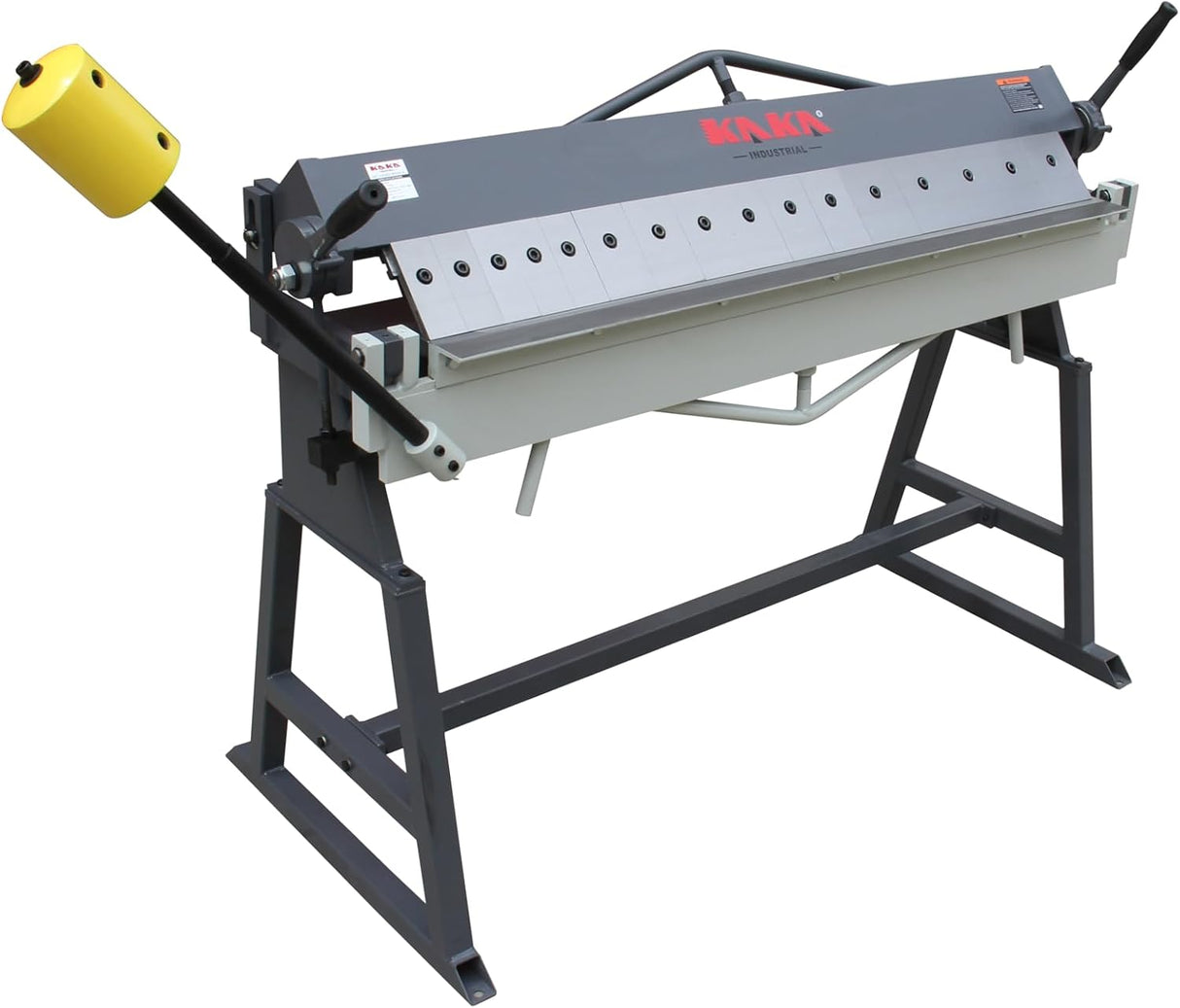 Kaka Industrial W-4816Z  48" 16 Gauge Pan and Box Brake + D type stand